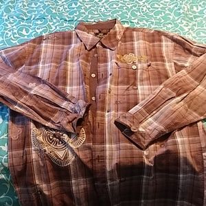 Men's button up shirt
